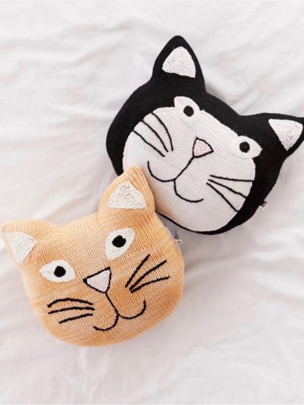 Urban Outfitters Knit Cat Pillow